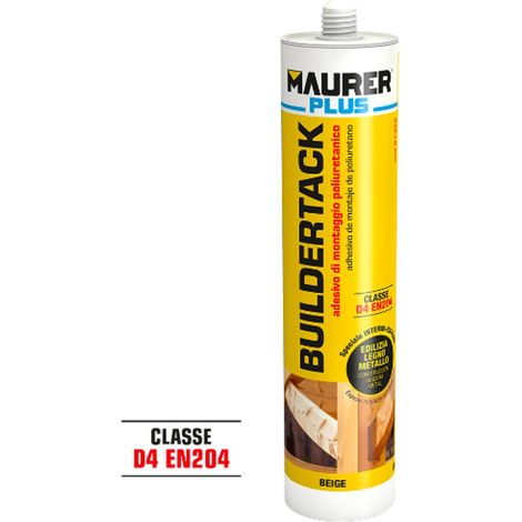 ADESIVO MONTAGGIO MAURER PLUS "BUILDERTACK ESTERNI" BEIGE 465GR