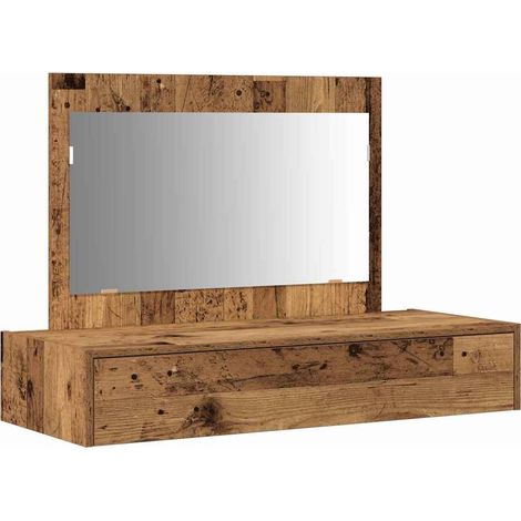Maison Exclusive - Schminktisch mit Speicher Braun 100 x 40 x 70