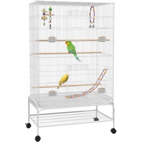 Bird Cage with Stand, Toys, Accessories for Canaries and Finches - Ideal Home for Your Pet Birds (1/5)