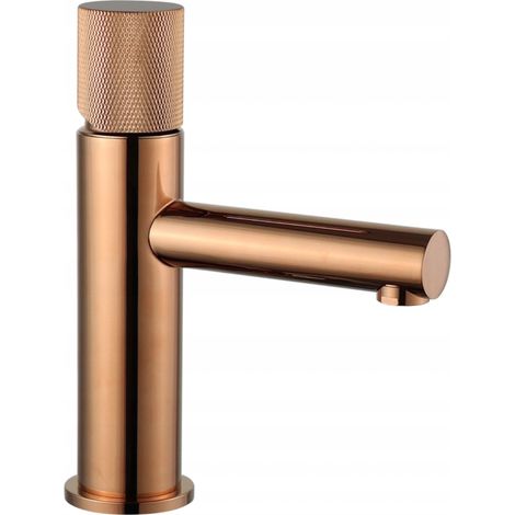 Mexen Elba One robinet de lavabo, Or rose - 74101-60 (1/2)