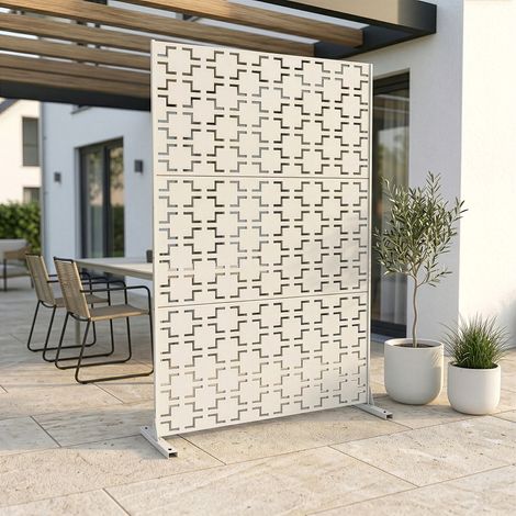 Pannello Divisorio Basciano Struttura Traforata in Acciaio 180 x 120 cm - Cachi casa.pro (1/5)