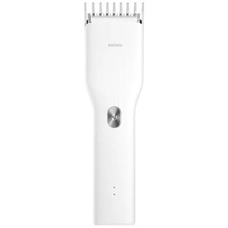 Cordless Electric Hair Clipper Rechargeable USB Hair Clipper for Adults Children Professional(White)