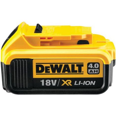 Batterie 18V 4Ah Li-ion XR – Compatible outils Dewalt 18V – Voyant test de charge – Autonomie prolongée pour chantiers exigeants