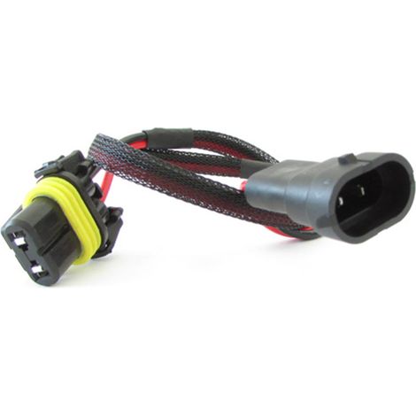Cablaggio Alimentazione Per Centralina Ballast Universale Con Connettori Lampada Xenon H11 H8 H9 (1/3)