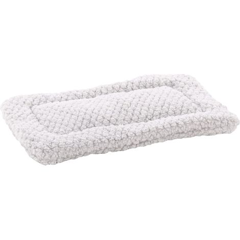 1 - Coussin pour Chien - Coussin pour Chat - Tissu Jacquard Durable et Doux - Pour Petit Chien et Chat d&39Intérieur - Gris - 40,5x25,5 cm (1/5)