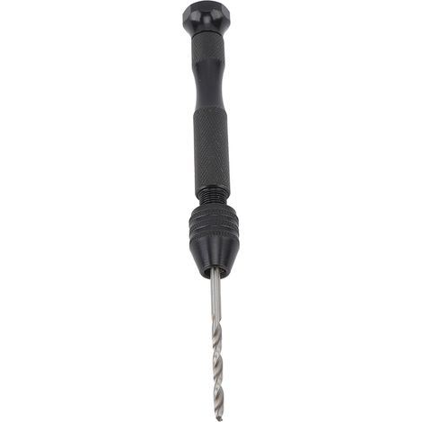 Set mit 57 Handbohrern, Handbohrmaschine mit Spindelstock, 46 Mikro-Spiralbohrer, 10 Mini-Bohrer für Leiterplatten (0,1 bis 1 mm). (1/5)