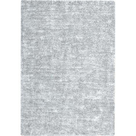 Tappeto moderno Etna 100 grigio e argento in poliestere (1/4)