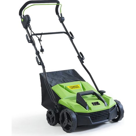 Vente-Unique – Brosseuse aspirante électrique 1600W – 5 profondeurs de travail 6-12mm – Réservoir 45L – Pour gazon synthétique – Moteur 3500 tours/minute