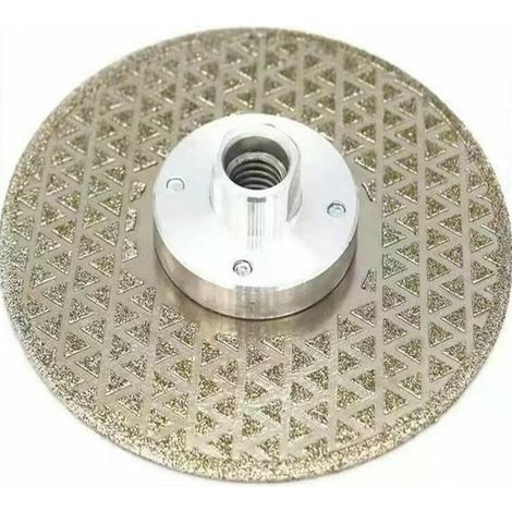 Tigrezy Diamantscheibe, 125 mm, galvanisiertes Sägeblatt zum Schneiden und Schleifen von Stein, Granit, Marmorfliesen