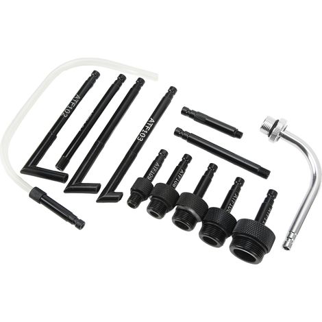 13 Pièces Adaptateur Remplissage Boîte Vitesses ATF Acier Carbone Pompe Huile Transmission Connecteur Outil Injecteur Liquide (1/5)