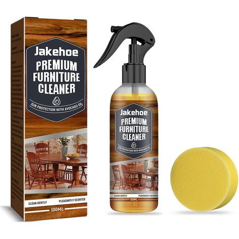 Kit de nettoyage pour sols en bois/marbre, produit de protection et d'entretien pour tables à manger (1/5)