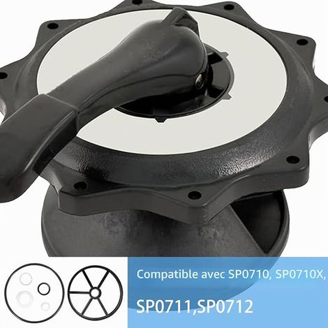 Spider Gasket Repair Kit Replacement Seal for Pool Diverter SPX0710L O-Ring SP0710 O-Ring SP0710 O-Ring SP0710 for Pool Filter and Multiport Valves
