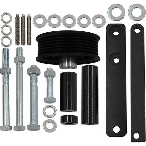 Kit de pompe à air tout-terrain avec poulie, C4 L98-1991 Noir (1/5)
