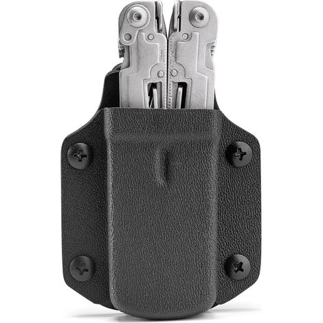 Housse multi-outils, étui en matériau Kydex, porte multi-outils réglable en épaisseur avec clip arrière pour ceinture, multi-outils non inclus (1/5)