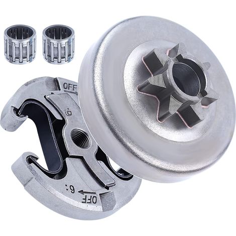 Kit d'embrayage pour tronçonneuse 325 7T pour Husqvarna 455 460 Rancher, 537291702, 537110503 (1/5)