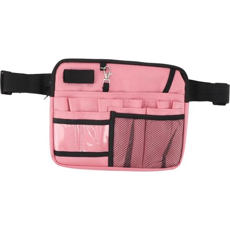 Gürteltasche für Pflegekräfte – Mehrteilige Hüfttasche für medizinisches Zubehör, verstellbarer Gürtel, ideal für Pflegekräfte und Ärzte, aus Rindsleder (1/5)