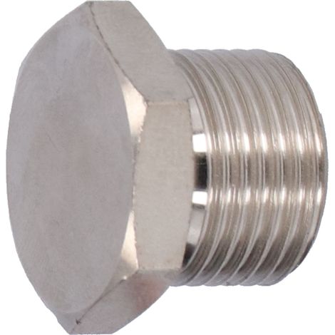 O2-Sauerstoffsensor-Sechskantstopfen, Eisen, galvanisch vernickelt, Befestigungselement, Kfz-Teile, M18x1,5 (1/5)