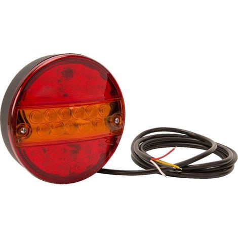 Feu arrière LED rond câblé UNIVERSEL LA40041 (1/5)