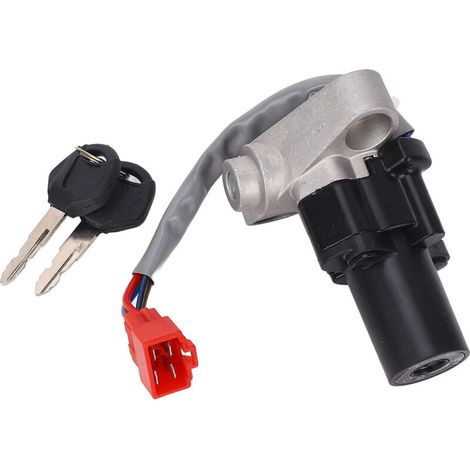 Ignition switch with 2 buttons 4TR-82021-00 Stable performance starter replacement for XVS650 XVS1100 XVS125 XVS650A XVS650AT V-star (1/5)