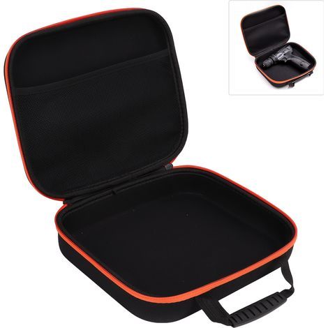 Drill tool bag, oxford storage case for electric grinder, compact backpack for accessories. (1/5)