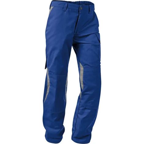 [NEUWERTIG] B-Ware Kübler Hose Arbeitshose Vita Mix 2 L46 Kornblumenblau Mittelgrau Größe 42