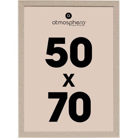 Portafoto missy beige 55,5x75,5 cm - Atmosphera créateur d'intérieur