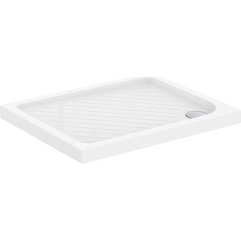 IDEAL STANDARD Gemma 2 piatto doccia ceramica rettangolare 100x80 bianco h 7 codice prod: T469301 (1/2)