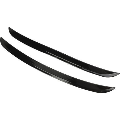 La protezione per il passaruota migliora l'aspetto il profilo universale nero lucido per il passaruota mantiene il veicolo pulito ed è compatibile con la maggior parte dei modelli (41,5 cm). (1/5)