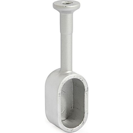 soporte tubo ovalado 20x15 para soporte estante texas. tipo tapado
