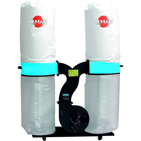 Aspiratore di trucioli LEMAN - 2200W 300L - ASP302 (1/3)