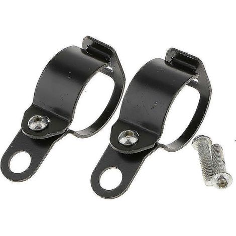Supports de fixation pour éclairage de moto, fixations à oreilles de fourche (1/5)