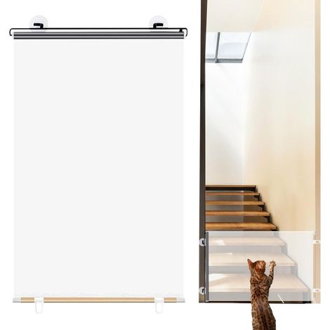 Katzenklappe – Einziehbares Sicherheitsgitter – Sicherheitsgitter (1/5)