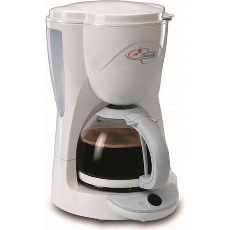 Filter coffee maker - DELONGHI - ICM2.1 - 1000W - 10 cups - White (1/2)