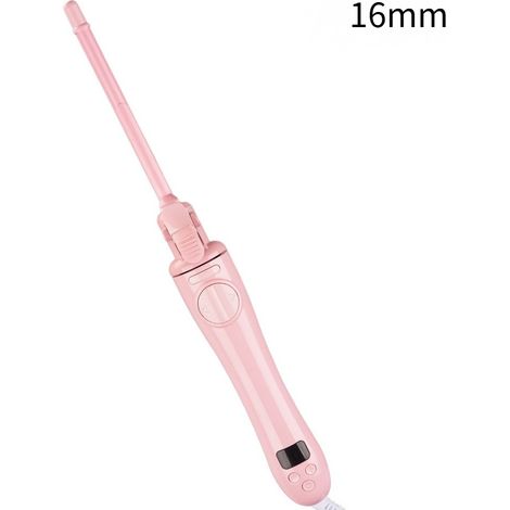 Norme européenne, fer à friser automatique, mini laine teddy, fer à friser 16 mm, frange instantanée fer à friser pour cheveux courts (1/5)