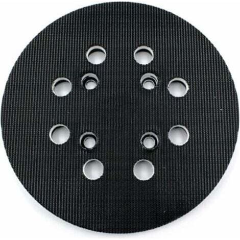 Sanding pad for Bosch (Ø 125 mm, medium hardness) with accessory system for PEX 300/400 AE / 4000 AE / Advanced Orbit 18 random orbital sander.. (1/4)