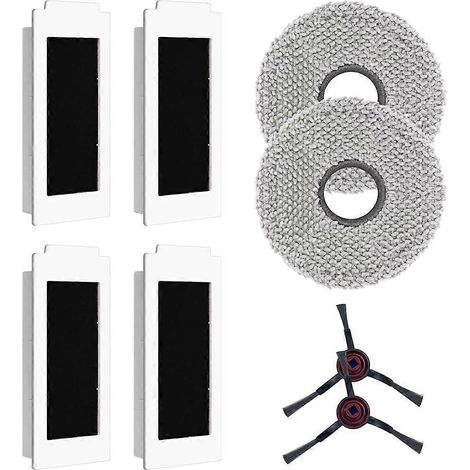 Filtre pour aspirateur brosse pour aspirateur Filtre de brosse pour aspirateur filtre de Ecovacs T30 Pro Omni – T30 Omni Robot Aspirateur pièce détachée – HEPA Filtre Side Brosses Mopping Pads (1/5)