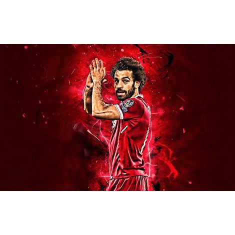 Papier peint panoramique Football - Joueur de Foot - 130 cm x 81 cm (1/2)
