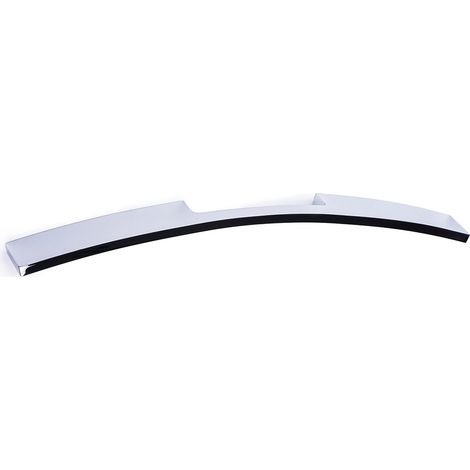 Asa de zamak con acabado cromo brillo, dimensiones:340x35x30mm y entrepuntos:320mm -