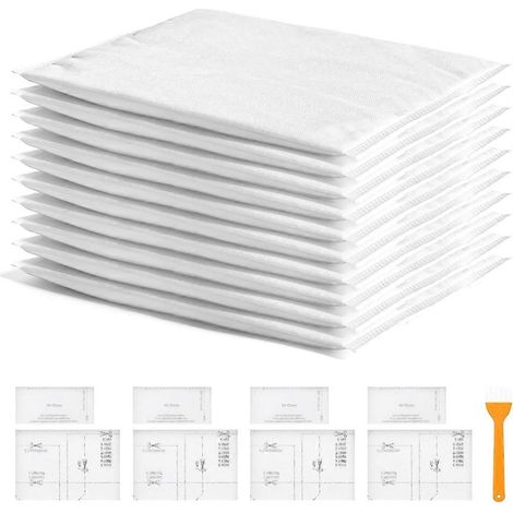 Lot de 10 sacs pour aspirateur Miele Guard L1 / Guard S1 / Guard M1 avec 4 filtres moteur et 4 filtres d'échappement (1/5)