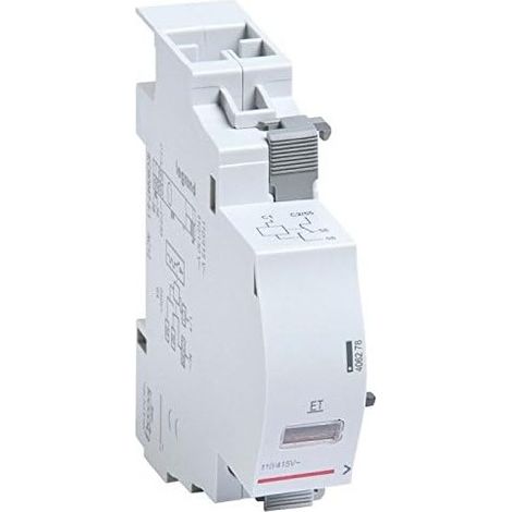 Legrand 002826 Disyuntor de emisión - Disyuntor para motores Lexic - 400 V - 1 módulo