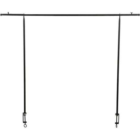 APPENDIABITI DA TAVOLO NERO 250L 110H CM EDELMAN