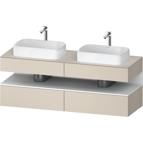 Duravit Collection One Meuble sous-vasque sur console, 2 tiroirs, (1/2)