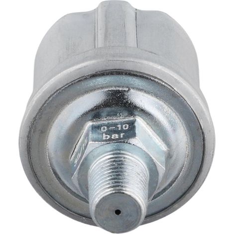 Capteur de pression d'huile 0-10 bar pour générateur, voiture, bateau, manomètre de pression d'huile, pièce moteur NPT1/8 (1/5)