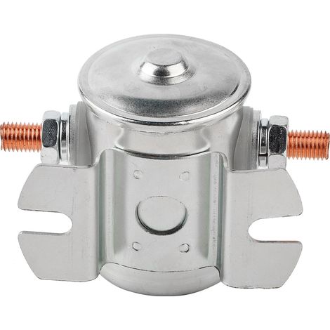 Relais solénoïde 24059-BP à 4 bornes, 12 V, à usage continu, pour voiturettes de golf, treuils et applications marines. (1/5)