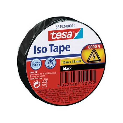 Cinta adhesivo blanco 10m x 15mm (por 10)