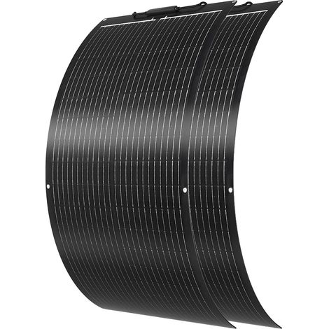 Kit de panneaux solaires, 2x panneaux flexibles de 90W, haute efficacité, kit 12V 24V 180w (1/2)