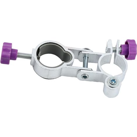 1 support de parapluie de chaise de pêche, support universel pour chaise d'extérieur, support de parapluie de pêche pliable pour tube de 23 à 25 mm, accessoires de pêche (violet) (1/5)