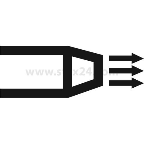 Georg Schlegel Bezeichnungsschild Grafik-Symbol Blasen weiß - 1 Stück