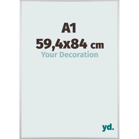 yd. - Cadre photo 59.4x84 - Argent Mat - Aluminium - Kent