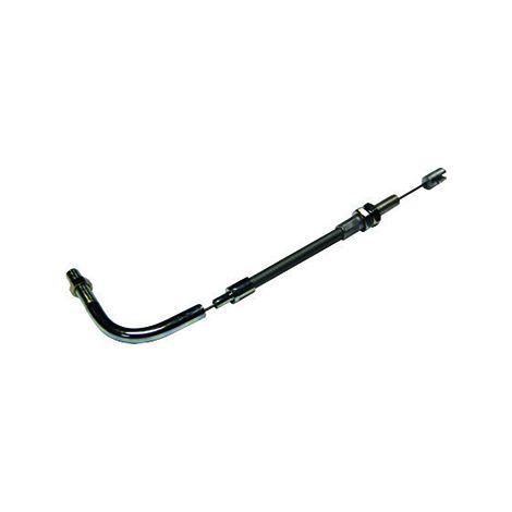 Cable adaptable Kawasaki reemplaza original 54012-2342 en máquinas Th43, Th48 y otras. Longitud de funda 160 mm, longitud del cable 195 mm